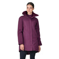 Purple Violet - Front - Dublin Womens-Ladies Everyday Waterproof Jacket