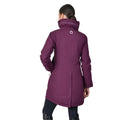 Purple Violet - Back - Dublin Womens-Ladies Everyday Waterproof Jacket