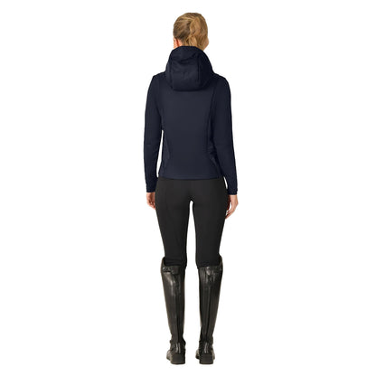 Navy - Lifestyle - Weatherbeeta Womens-Ladies Hybrid Padded Riding Jacket