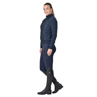 Navy - Pack Shot - Dublin Womens-Ladies Insulated Hybrid Jacket
