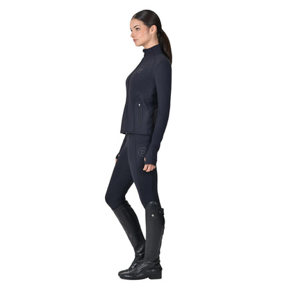 Black - Pack Shot - Dublin Womens-Ladies Versatile Zipped Fitted Jacket