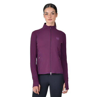Purple Violet - Front - Dublin Womens-Ladies Versatile Zipped Fitted Jacket