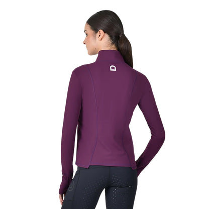 Purple Violet - Back - Dublin Womens-Ladies Versatile Zipped Fitted Jacket