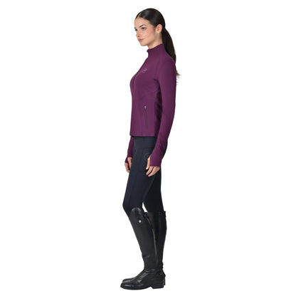Purple Violet - Pack Shot - Dublin Womens-Ladies Versatile Zipped Fitted Jacket