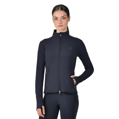 Black - Front - Dublin Womens-Ladies Versatile Zipped Fitted Jacket