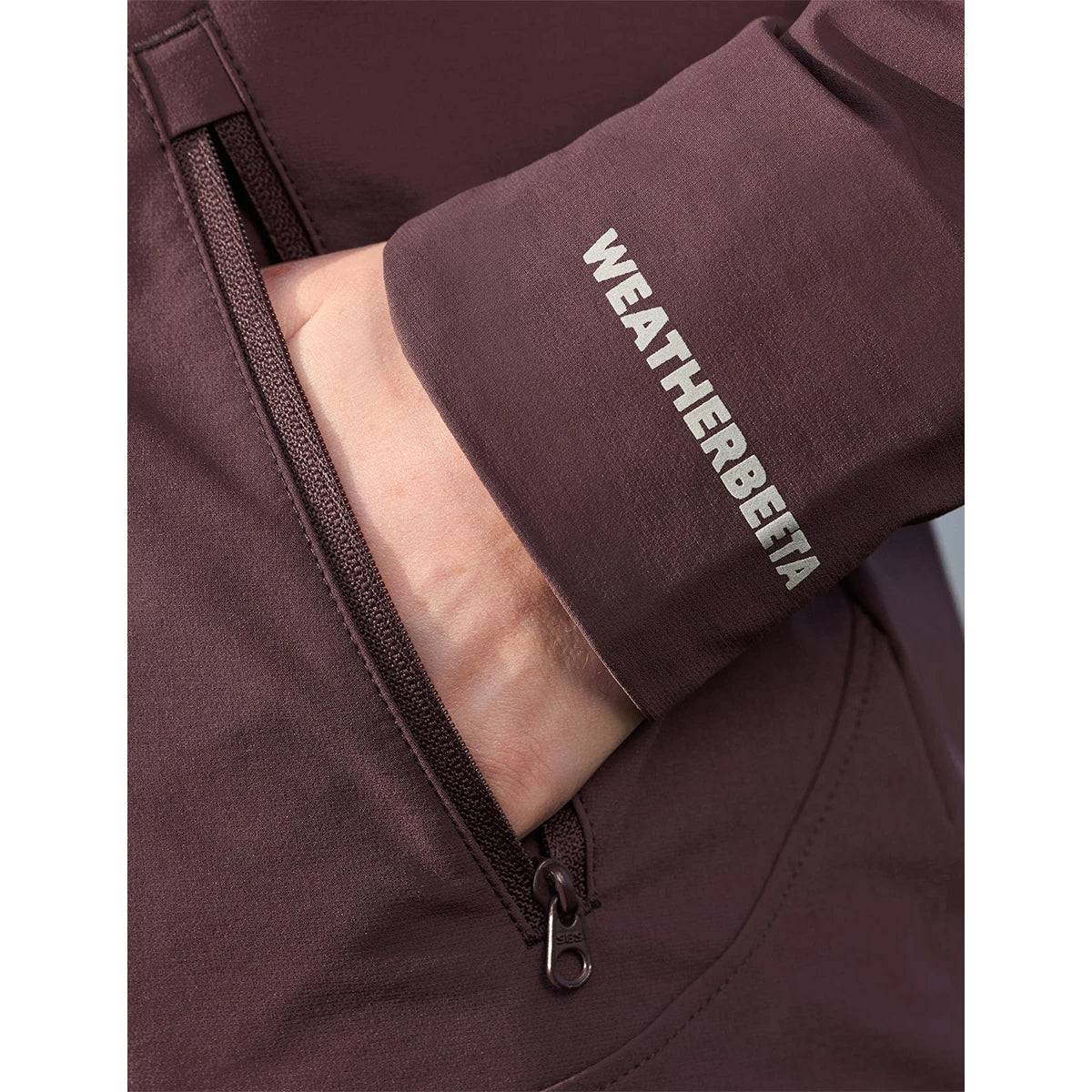 Mulberry - Side - Weatherbeeta Womens-Ladies Abrasion Resistant Stretch Riding Jacket