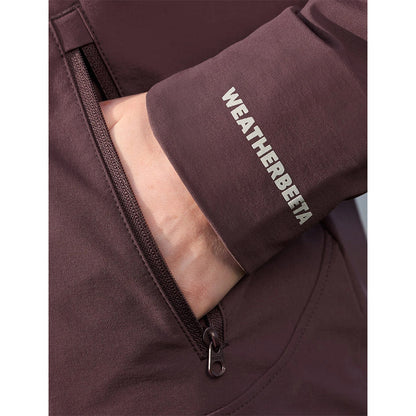 Mulberry - Side - Weatherbeeta Womens-Ladies Abrasion Resistant Stretch Riding Jacket