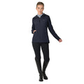 Navy - Lifestyle - Weatherbeeta Womens-Ladies Abrasion Resistant Stretch Riding Jacket