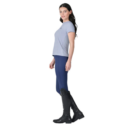 Blue Stone - Lifestyle - Weatherbeeta Womens-Ladies UV Protection Relaxed Fit Short-Sleeved T-Shirt
