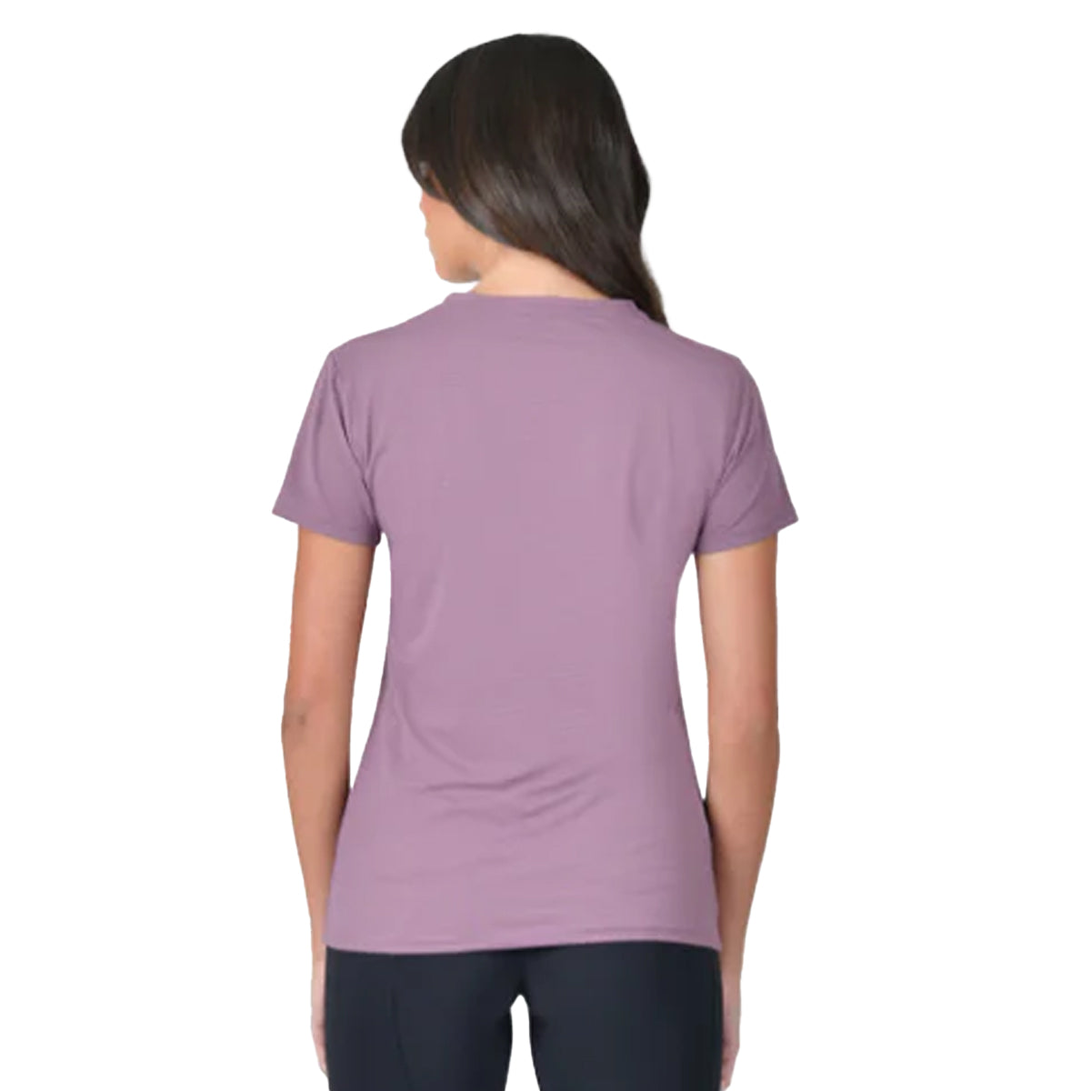 Mauve-Wine - Back - Weatherbeeta Womens-Ladies UV Protection Relaxed Fit Short-Sleeved T-Shirt