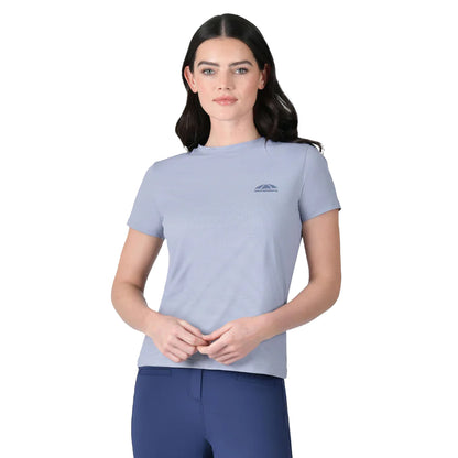 Blue Stone - Front - Weatherbeeta Womens-Ladies UV Protection Relaxed Fit Short-Sleeved T-Shirt