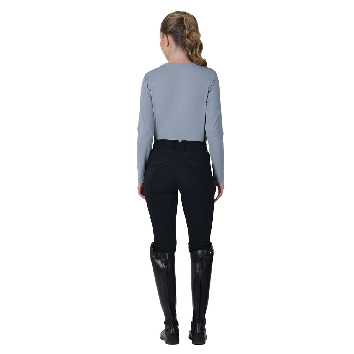 Blue Stone - Back - Weatherbeeta Womens-Ladies UV Protection Relaxed Fit Long-Sleeved T-Shirt