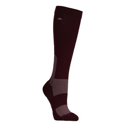 Mulberry-Mauve Wine - Back - Weatherbeeta Unisex Adult Performance Riding Crew Socks