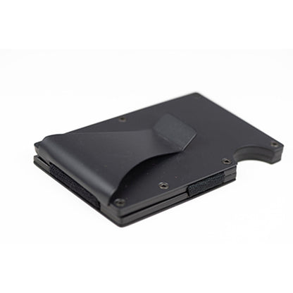 Black - Front - Mad Man Black Stainless Tactical Wallet