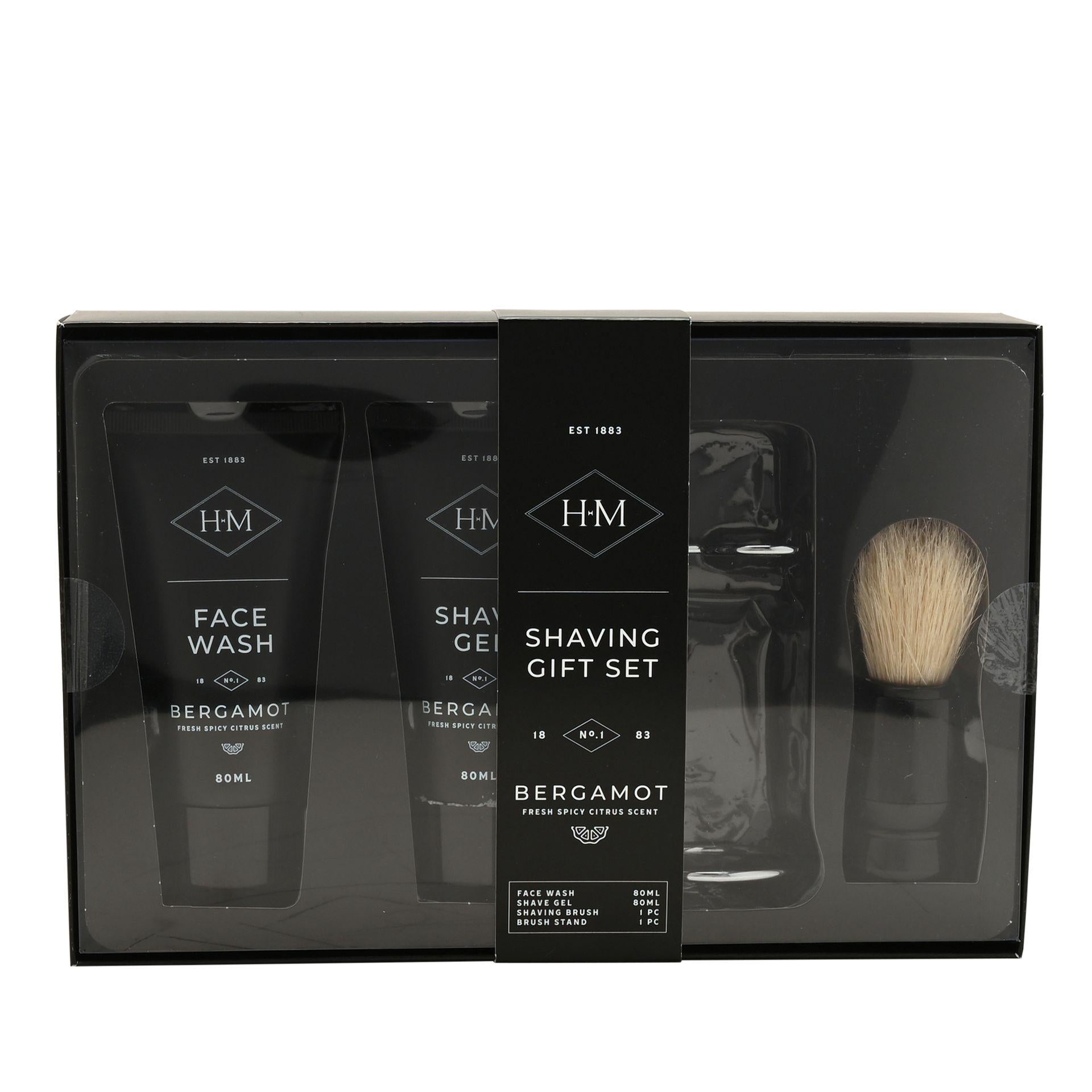 Black - Back - Harvey Makin Shaving Gift Set