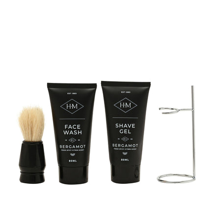 Black - Front - Harvey Makin Shaving Gift Set