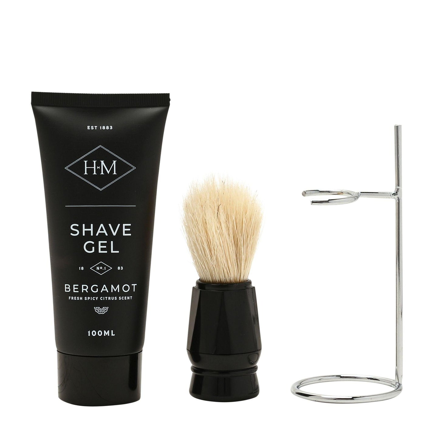 Black - Front - Harvey Makin Shaving Essentials Gift Set