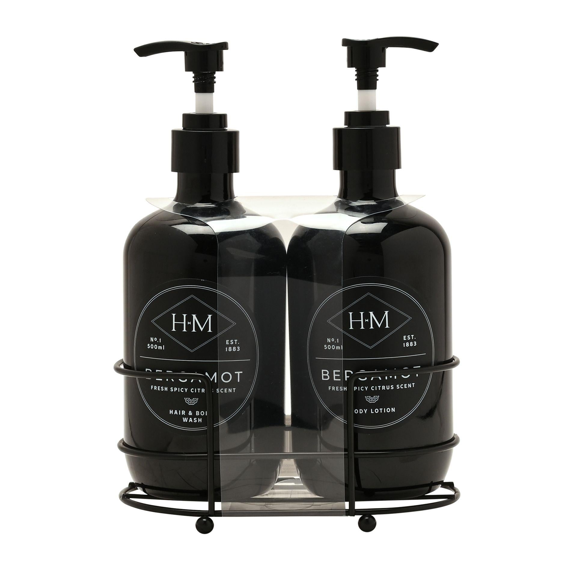 Black - Lifestyle - Harvey Makin Mens Shower Essentials Gift Set