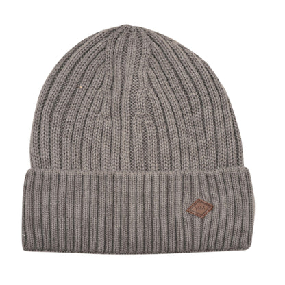 Grey - Back - Harvey Makin Layers Hat and Gloves Gift Set - Grey