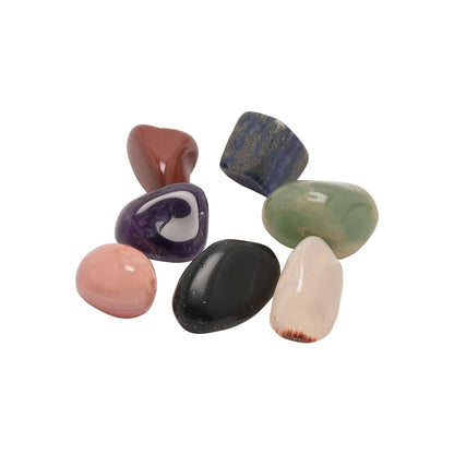Black - Lifestyle - Tarot Cards & Crystal Set in a Velvet Pouch