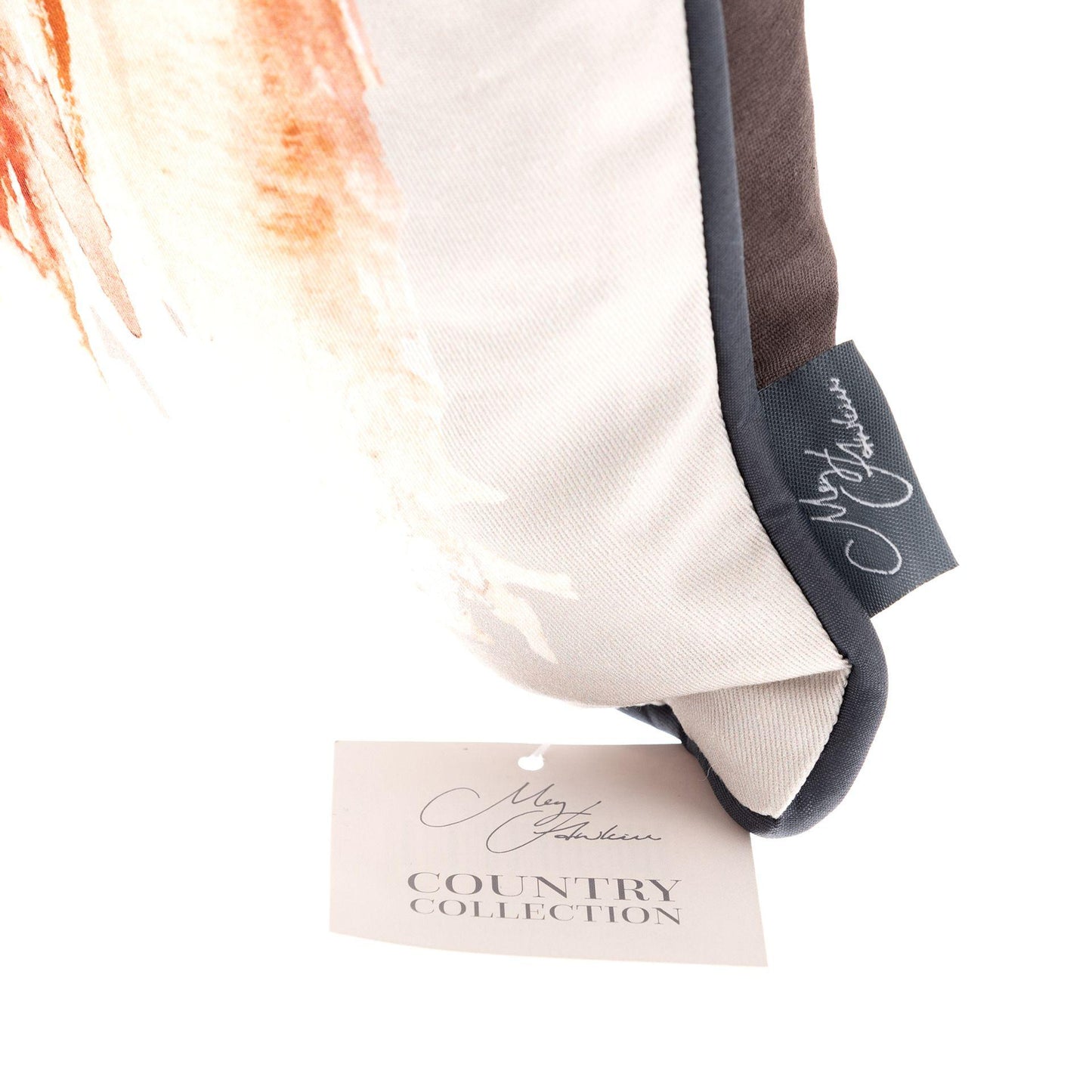 Grey - Back - Meg Hawkins Fox Cushion 40cm