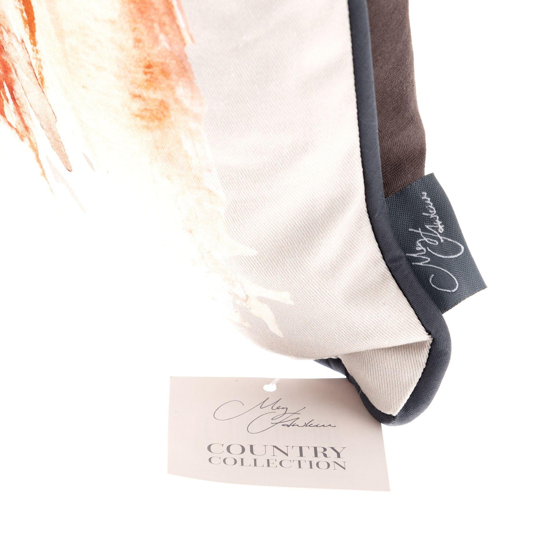 Grey - Back - Meg Hawkins Fox Cushion 40cm