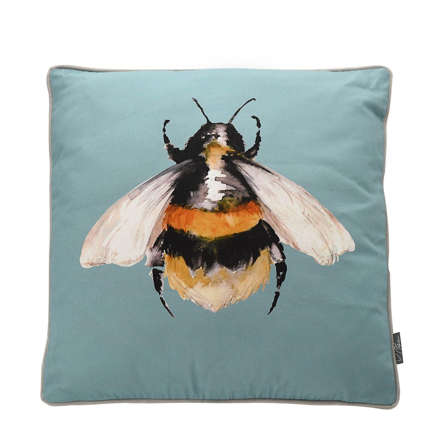 Blue - Front - Meg Hawkins Bee Cushion 40cm *(10-12)*