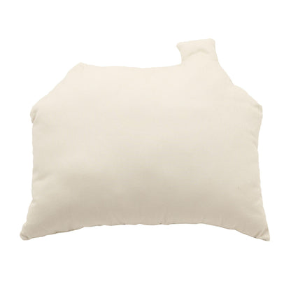 Beige - Back - Moments Cushion - Love Grows Little Houses