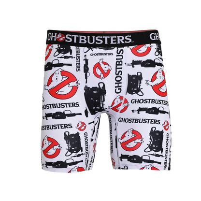 White - Front - Odd Sox Mens Boxers Ghosbusters - Large