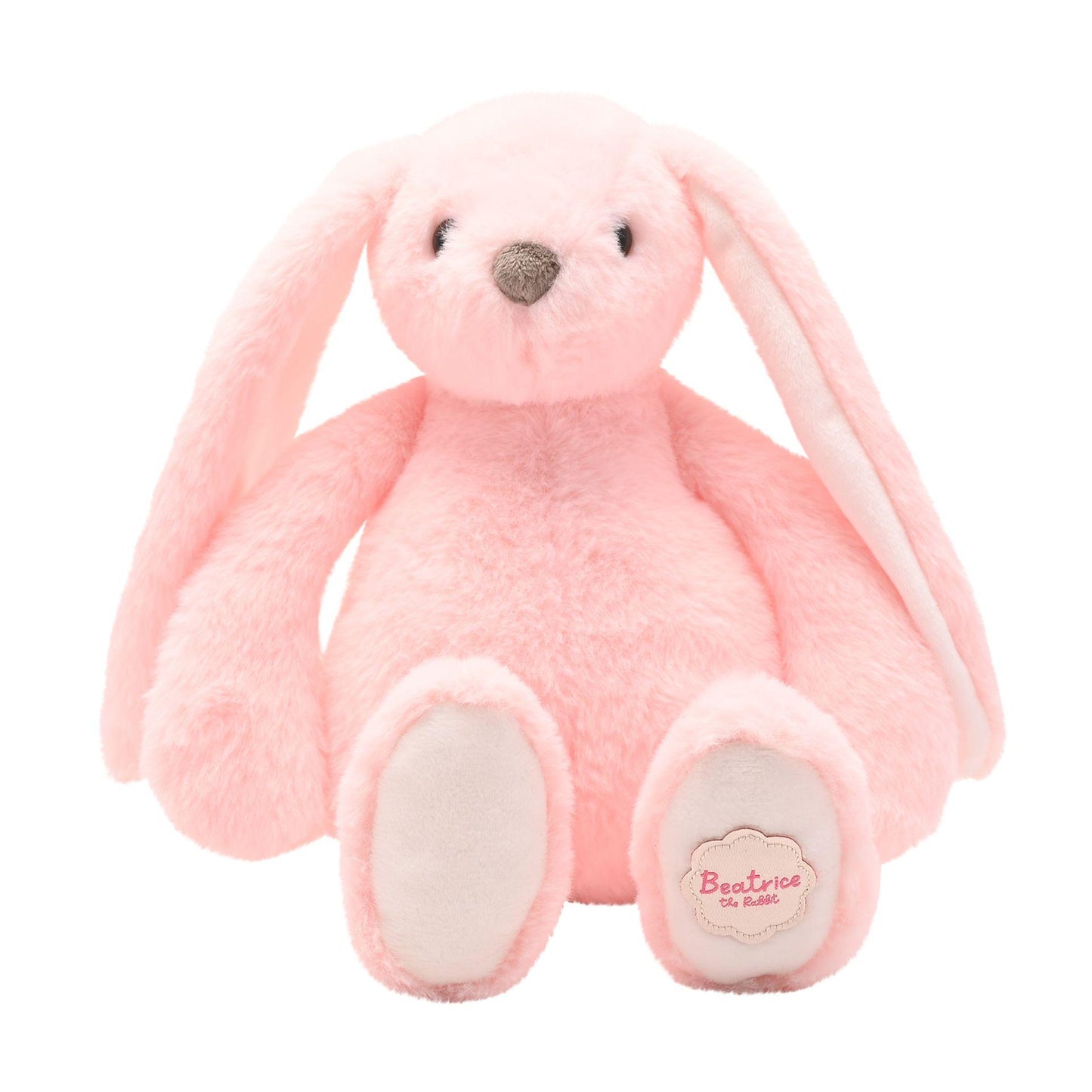 Pink - Front - Beatrice The Classical Plush Pink Bunny 30 cm