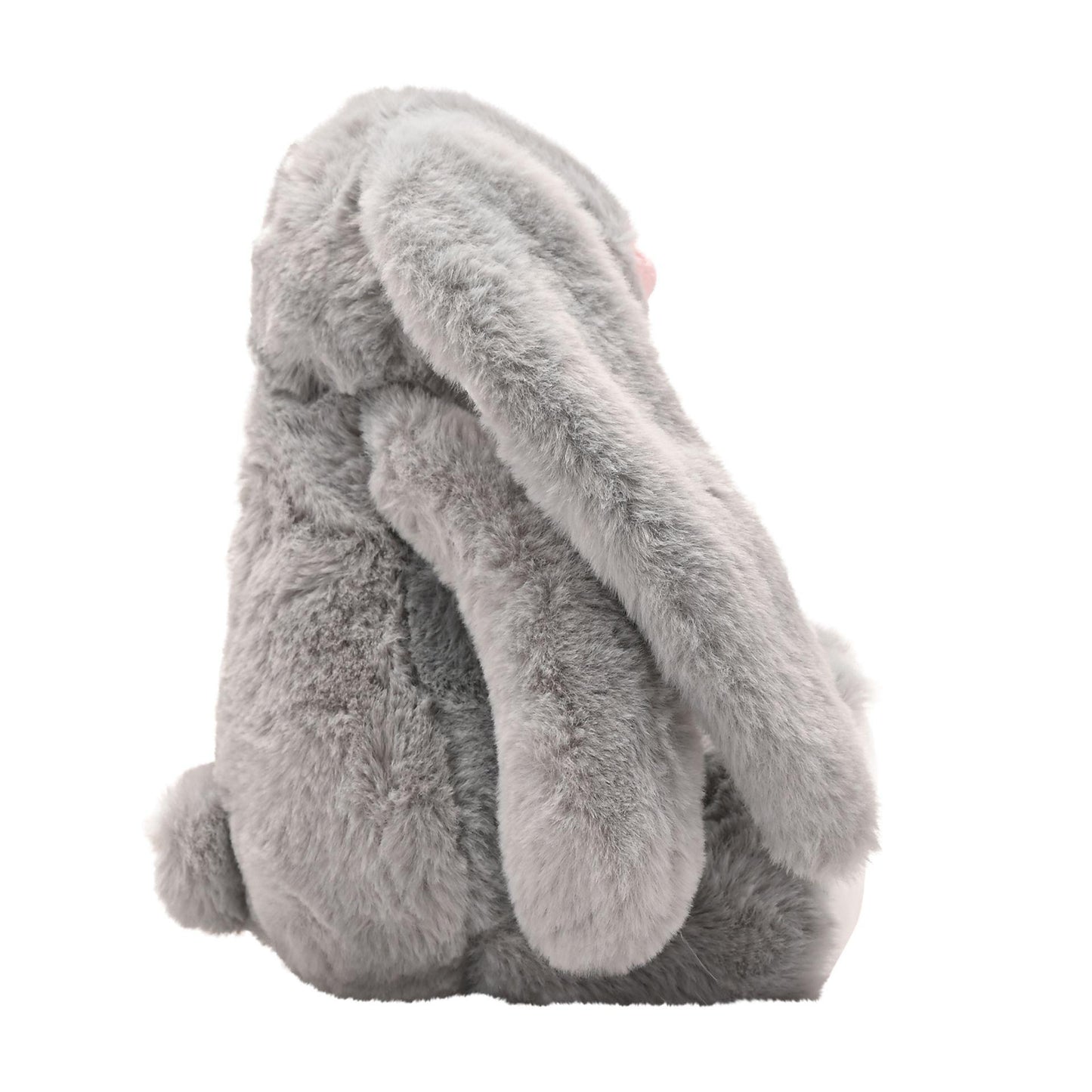 Grey - Side - Ronald The Classical Plush Grey Bunny 30 cm