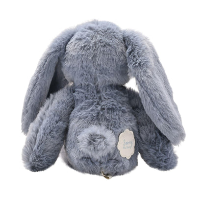 Dark Grey - Side - Sonny The Plush Long Leg Petrol Bunny 35 cm