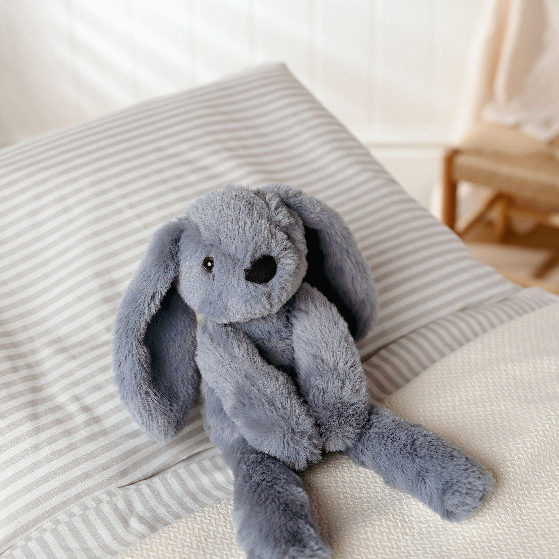 Dark Grey - Lifestyle - Sonny The Plush Long Leg Petrol Bunny 35 cm