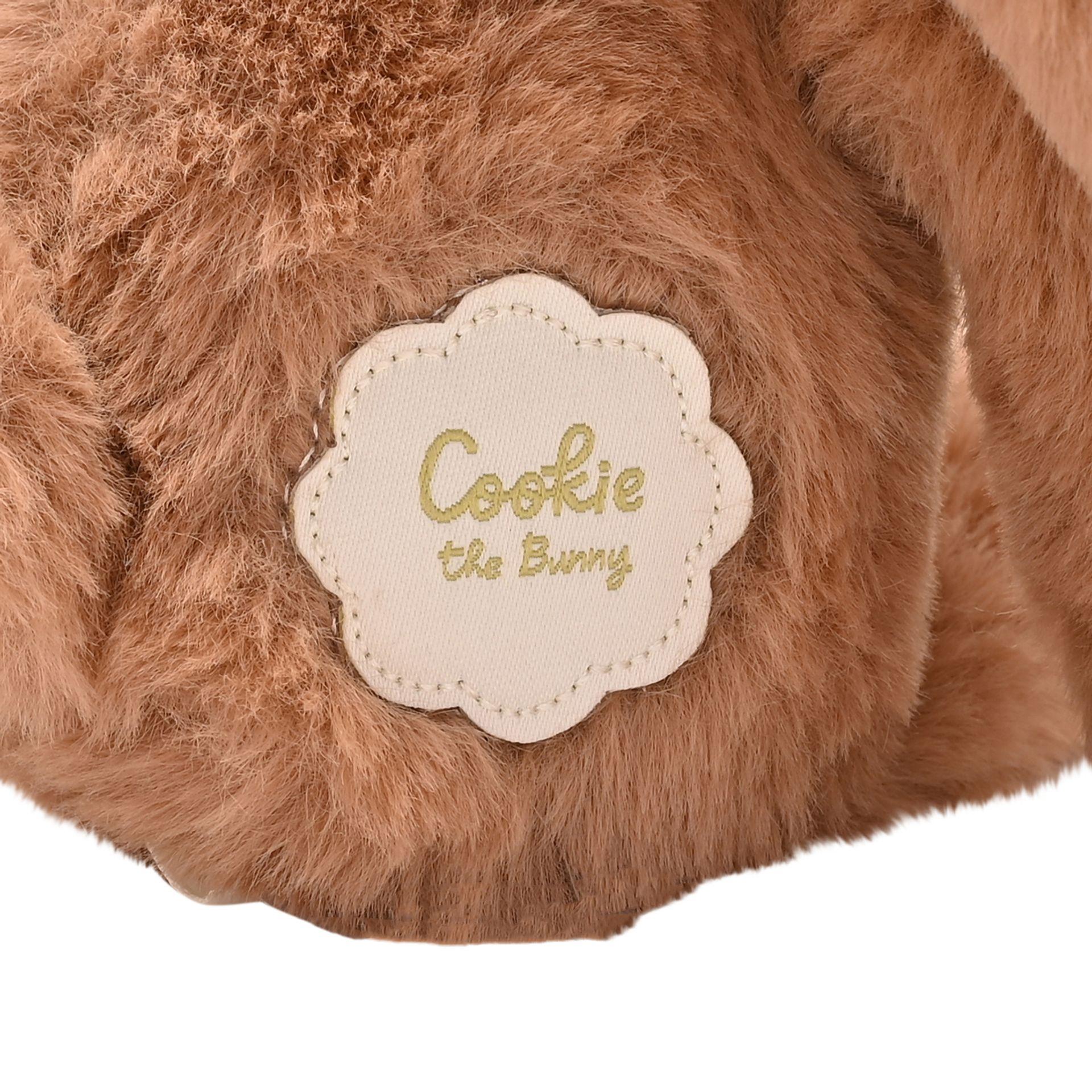Dark Brown - Pack Shot - Cookie The Plush Long Leg Dark Brown Bunny 35 cm