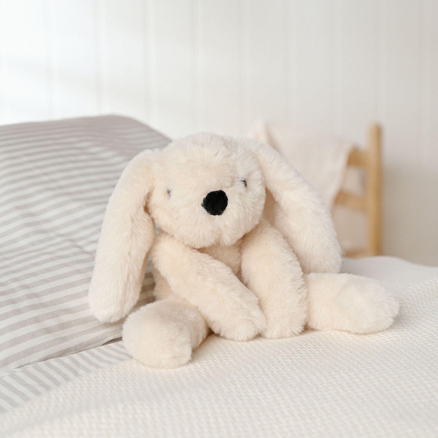 Cream - Lifestyle - Talia The Plush Long Leg Cream Bunny 35 cm
