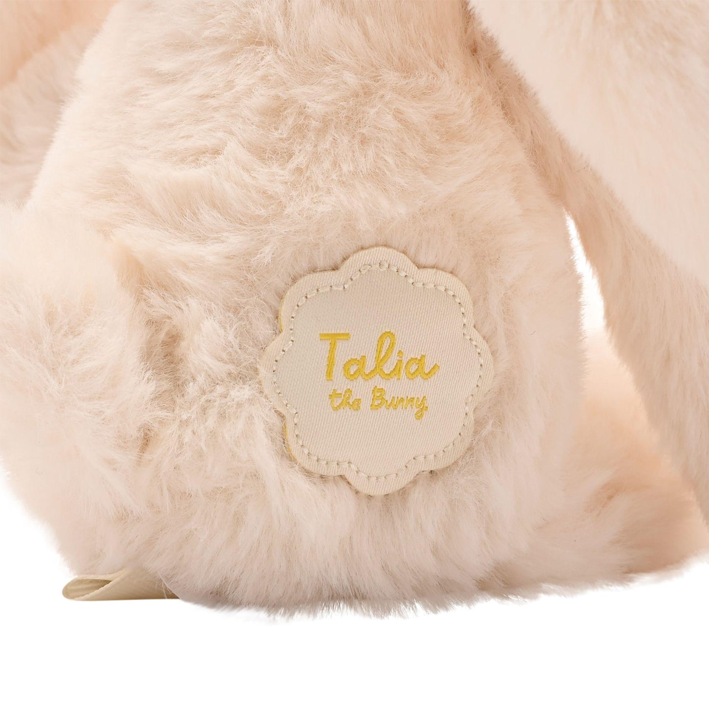 Cream - Pack Shot - Talia The Plush Long Leg Cream Bunny 35 cm