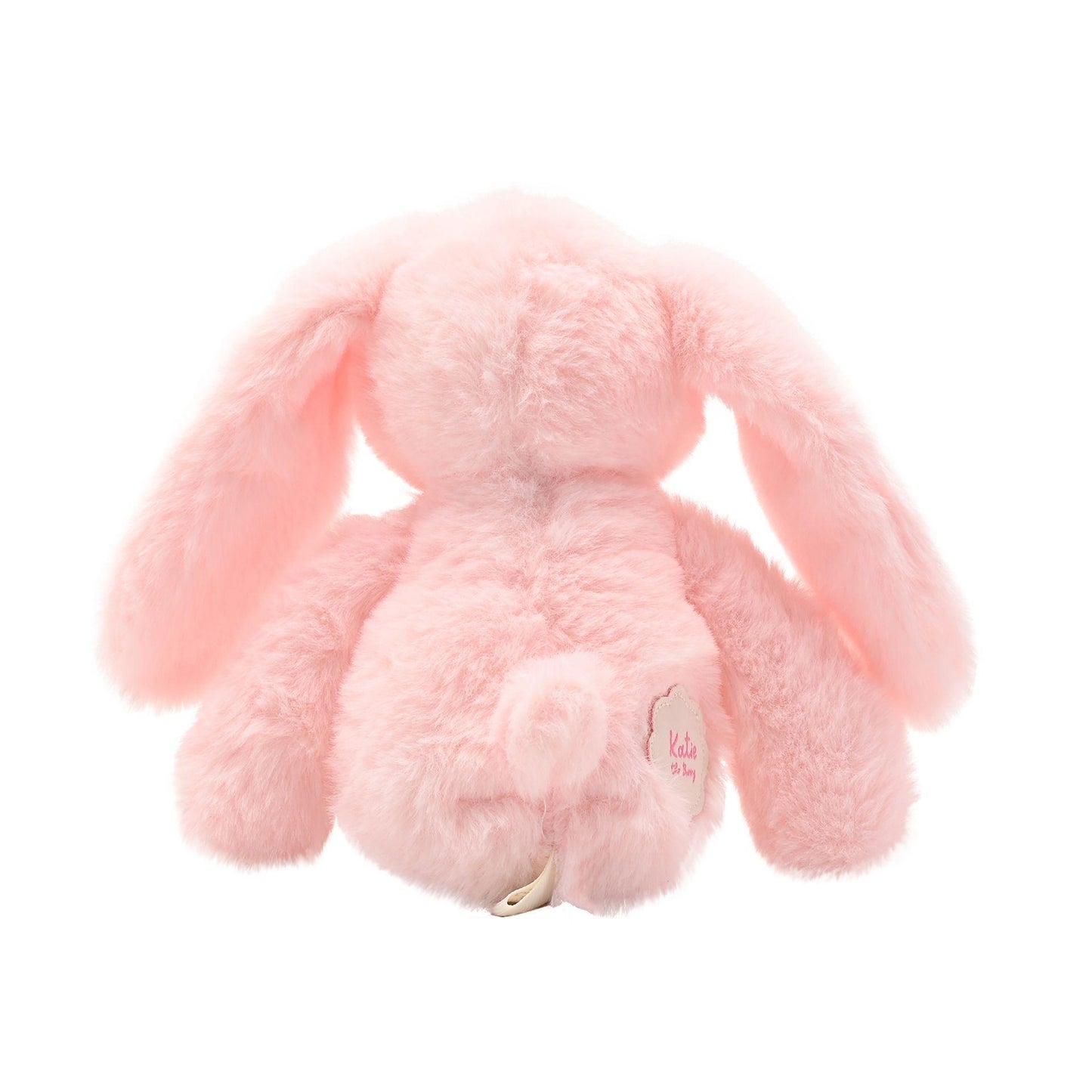 Pink - Side - Katie The Plush Long Leg Light Pink Bunny 35 cm
