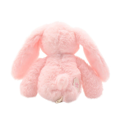 Pink - Side - Katie The Plush Long Leg Light Pink Bunny 35 cm