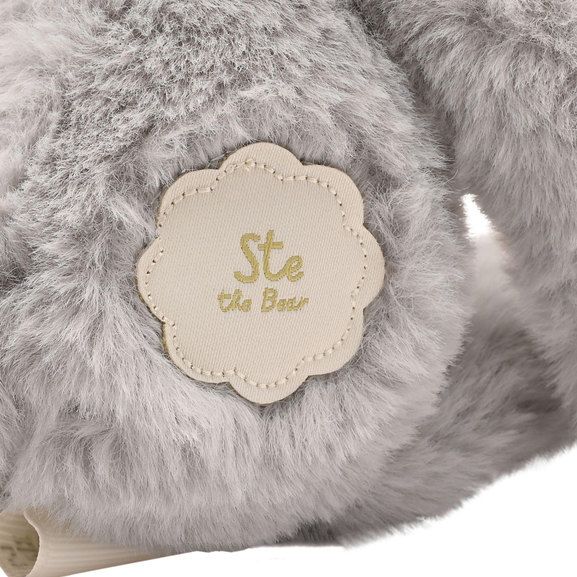 Grey - Lifestyle - Ste The Plush Long Leg Grey Teddy Bear 30 cm