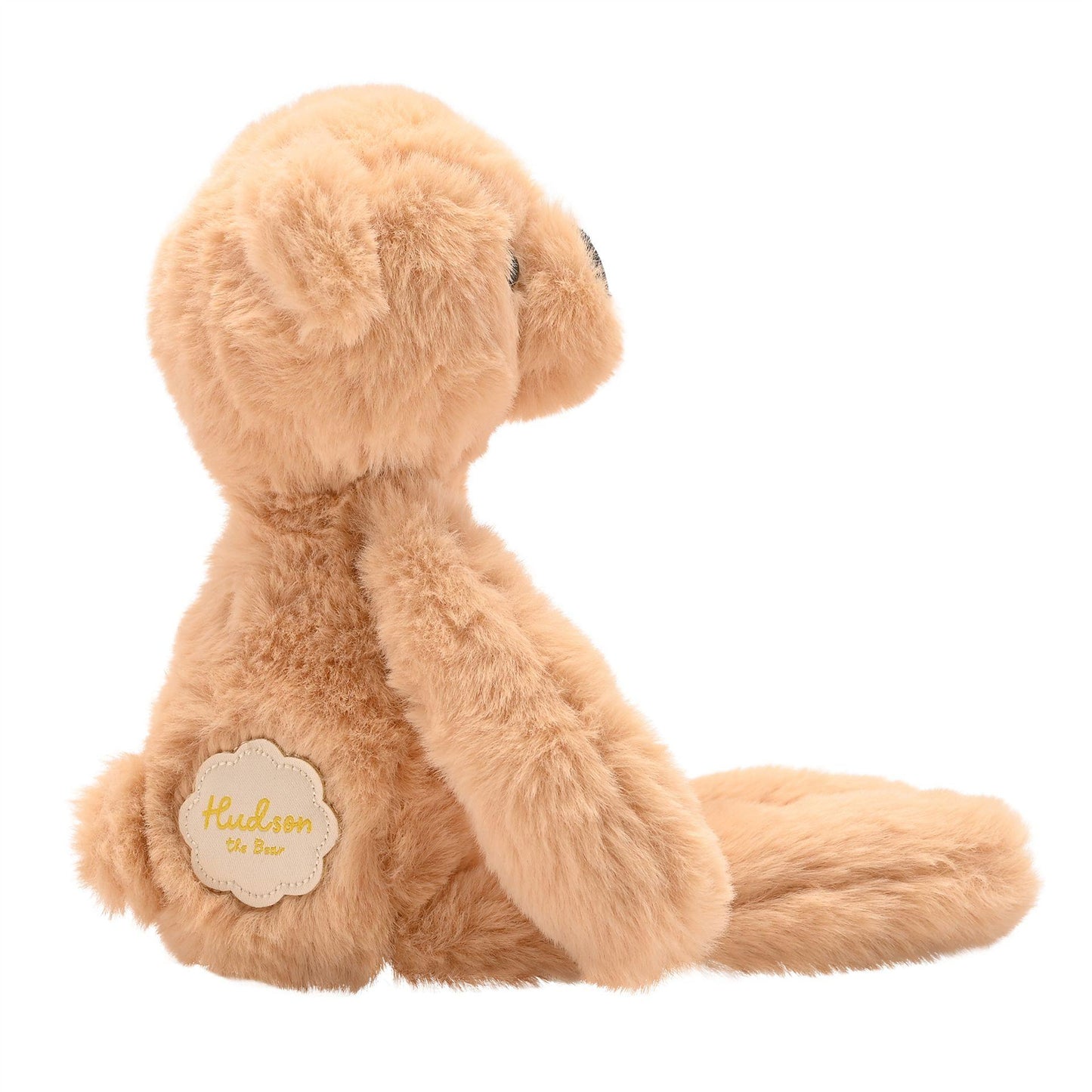 Light brown - Side - Hudson The Plush Long Leg Light Brown Teddy Bear 30 cm