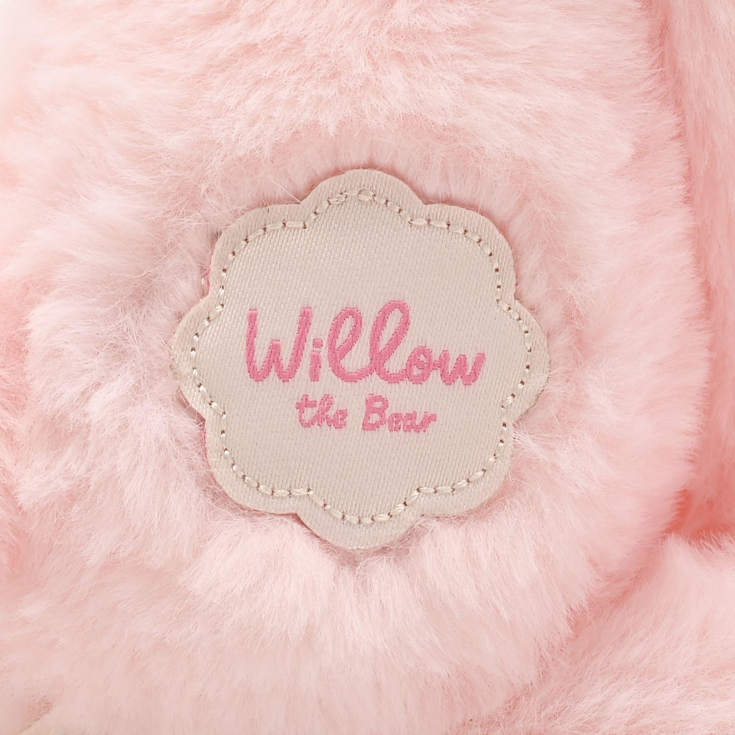 Pink - Lifestyle - Willow The Plush Long Leg Light Pink Teddy Bear 30 cm