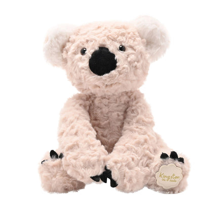 Light brown - Front - Kingston The Plush Sitting Light Brown Koala Bear 22 cm