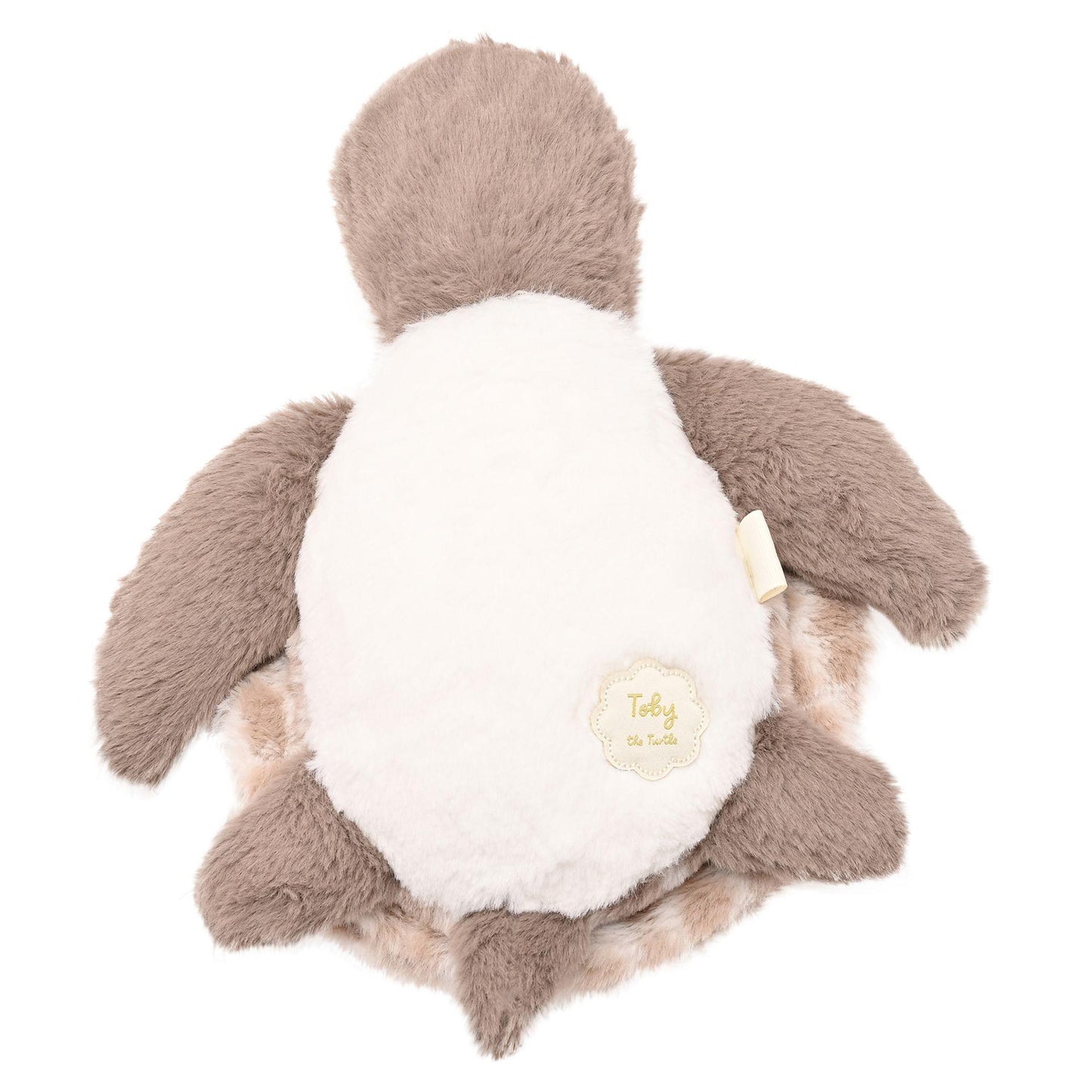 Brown - Side - Toby The Plush Brown Turtle 30cm