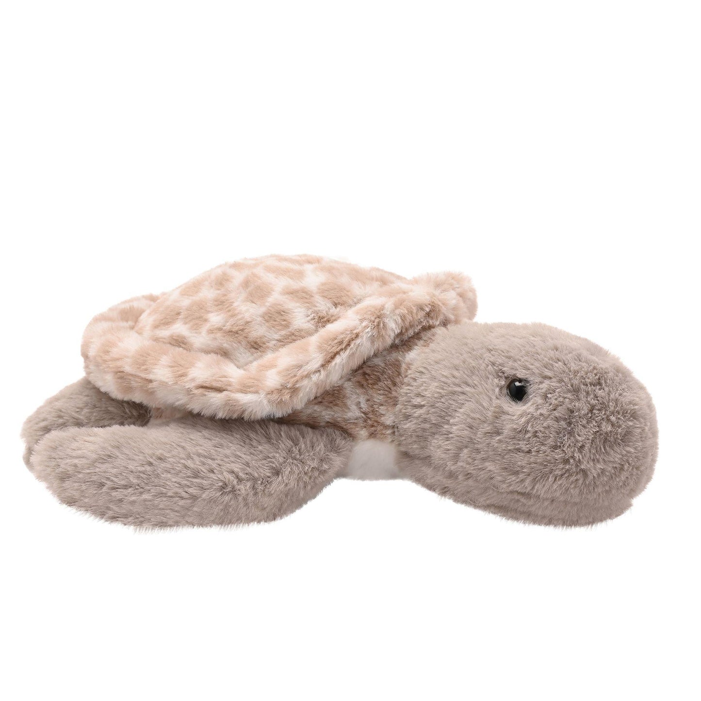 Brown - Front - Toby The Plush Brown Turtle 30cm