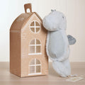 Blue - Close up - Sophie The Plush Blue Seahorse 30 cm