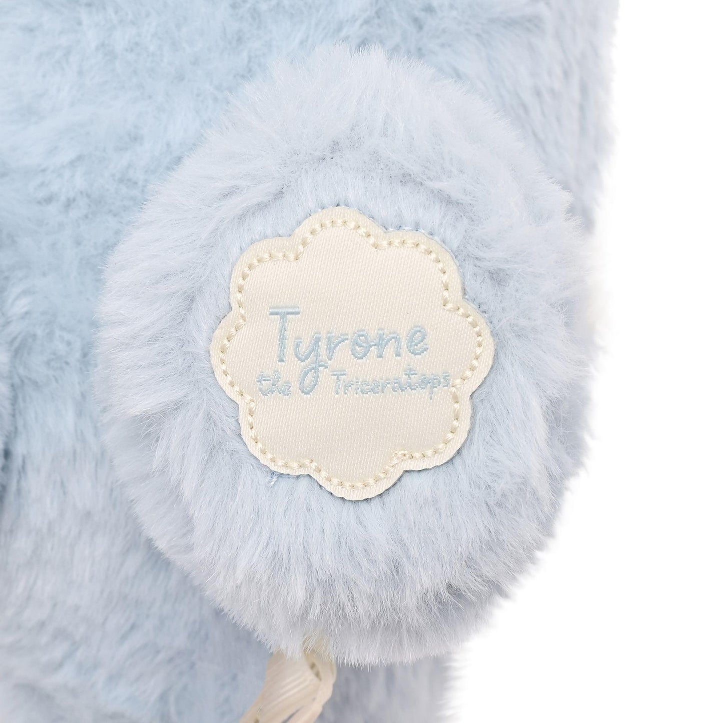 Blue - Pack Shot - Tyrone The Plush Blue Dinosaur 40 cm