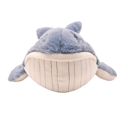 Dark Blue - Side - Wilfred The Plush Dark Blue Whale 28 cm