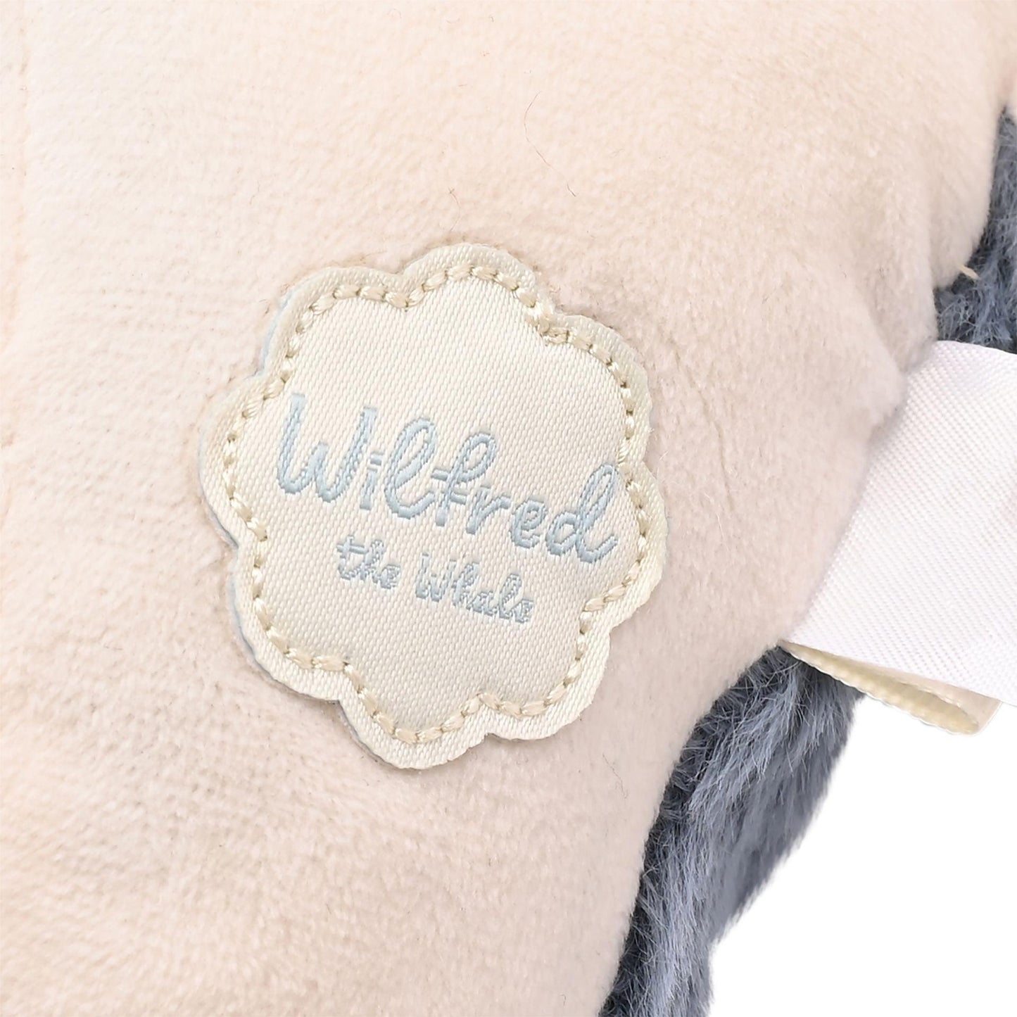 Dark Blue - Pack Shot - Wilfred The Plush Dark Blue Whale 28 cm