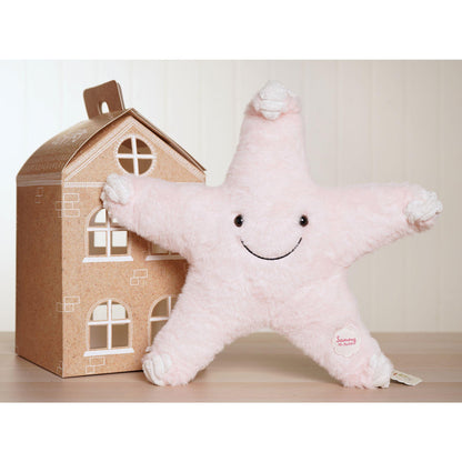Pink - Close up - Sammy The Plush Pink Sea Star 40 cm
