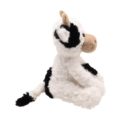 One Colour - Side - Daisy The Plush Black and White Cow